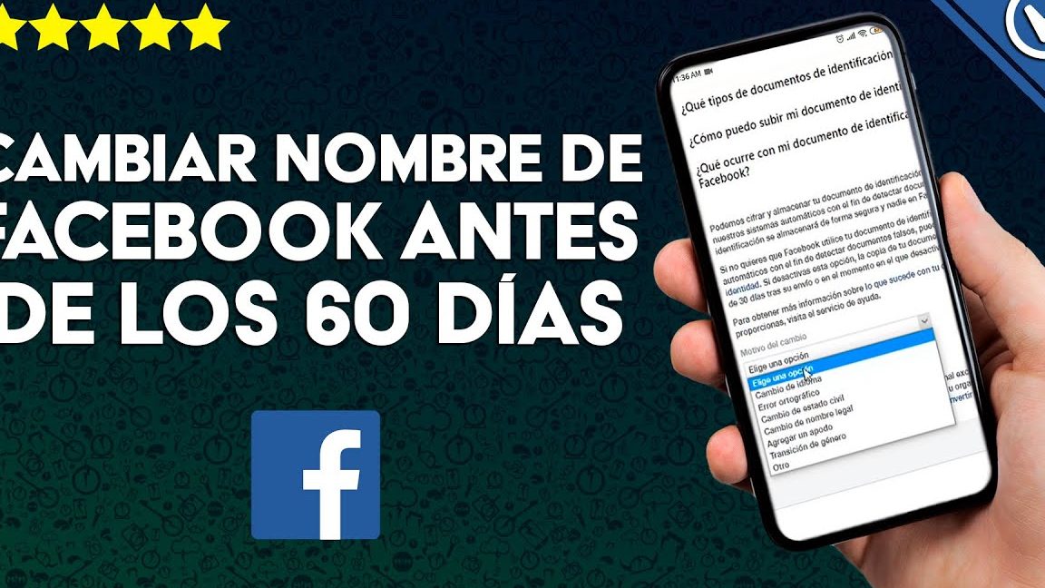 consejos para cambiar tu apodo en facebook en menos de 23 minutos